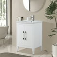 thumbnail image 2 of Vanity Art 24” Single Sink Bathroom Vanity Cabinet with Ceramic Countertop, 2 of 8
