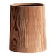 thumbnail image 2 of GOOHOCHY Bote de basura grande redondo, contenedor de basura de grano de madera de simulación, contenedor de residuos para cocina y sala de estar, 2 of 8