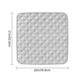 thumbnail image 4 of Absorbent Washable Incontinence Chair Seat Protector Pad 3-Layer Design Underpad Non Slip Pet Litter Mat, 4 of 6