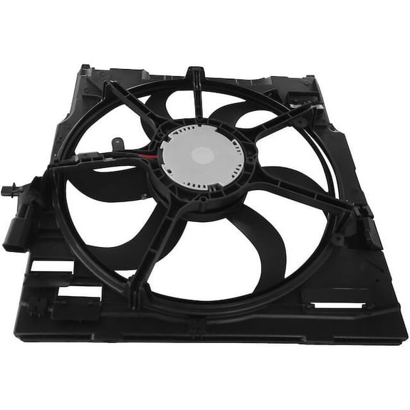 Radiator Fan Assembly - Compatible with 2007 - 2010 BMW X5 2008 2009
