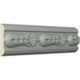 thumbnail image 2 of Ekena Millwork 2 3/4"H x 7/8"P x 94 1/2"L, (4" Repeat), Crendon Chair Rail (12-Pack), 2 of 6