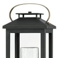 thumbnail image 3 of 1 Light Medium Outdoor Low Voltage Post or Pier Mount Lantern-Black Finish-E26 Medium Vintage Lamp Base Type-Led Lamping Type Bailey Street Home, 3 of 5