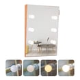 thumbnail image 5 of DeeHome Wooden Wall Vanity Mirror Makeup Mirror Dressing Mirror with LED Bulbs, 5 of 8