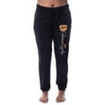 thumbnail image 5 of Gilmore Girls Womens' Luke's Diner Logo TV Show Sleep Jogger Pajama Pants, 5 of 5