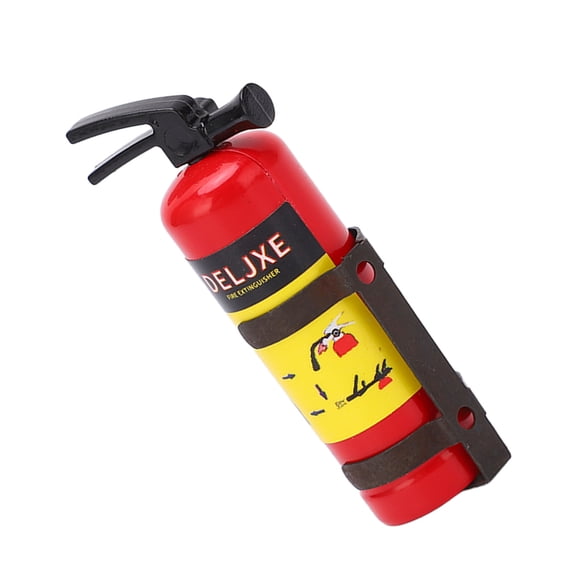 RC Car Fire Extinguisher, Fine Workmanship RC  Fire Extinguisher Lightweight Easy Installation Removal Portable  For RC Car Red
