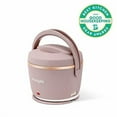thumbnail image 7 of Crock-Pot Electric Lunch Box, 20-Ounce Portable Food Warmer, Blush Pink , Perfect for Travel, On-the-Go & Office Use  Stylish, Spill-Free & Dishwasher-Safe  Ideal Men & Women's Gifts, 7 of 7