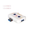 thumbnail image 1 of 3-In-1 Usb Hub Usb3.1 Type-c Docking Station Plug-play Multi Splitter Adapter Dock Compatible For  Tablet, 1 of 8
