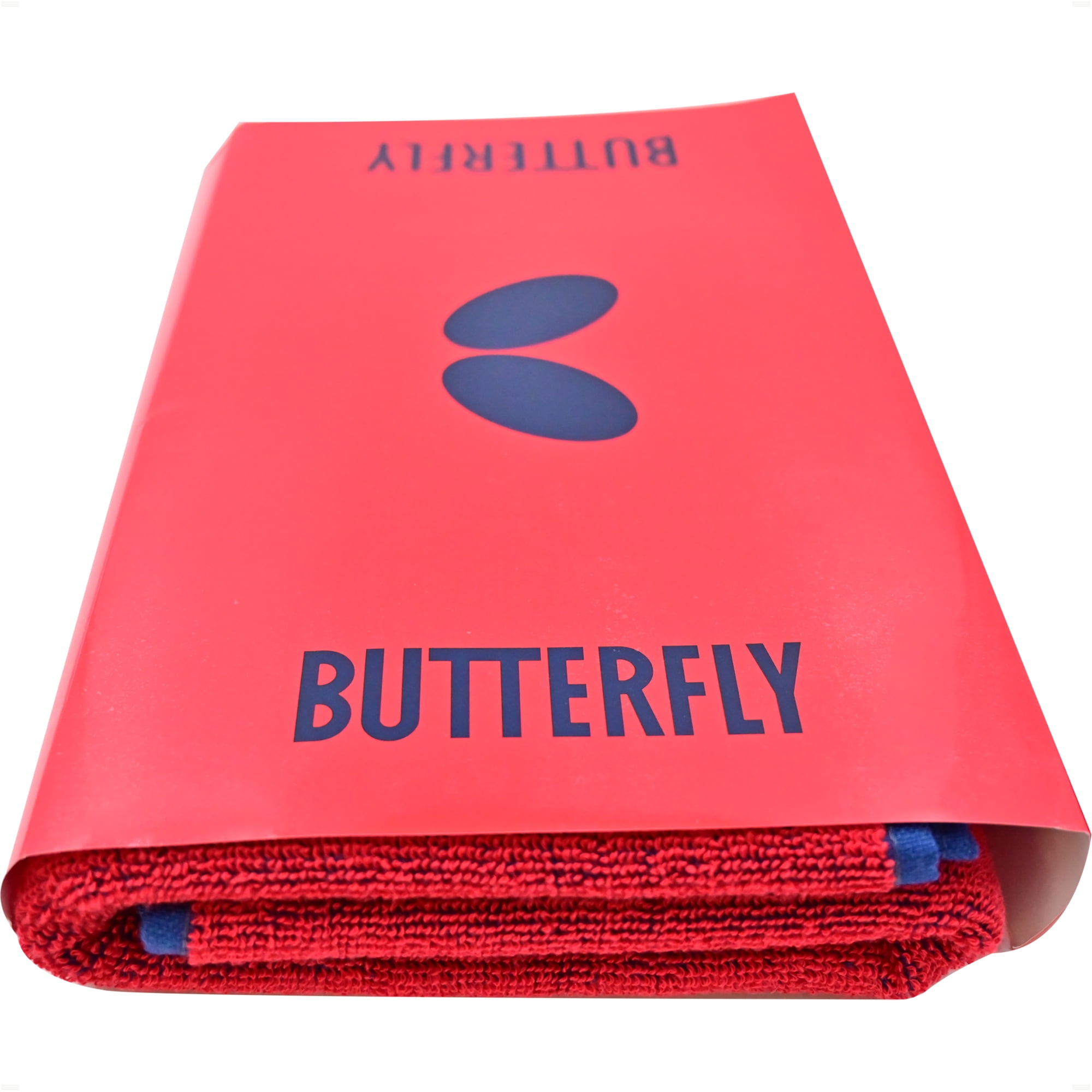 Butterfly Taoru Towel Red