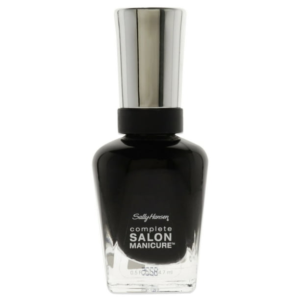Manicura de salón completa - 403 Hooked On Onyx de Sally Hansen para mujeres - Esmalte de uñas de 0,5 oz Sally Hansen Esmalte de uñas 0.5 oz