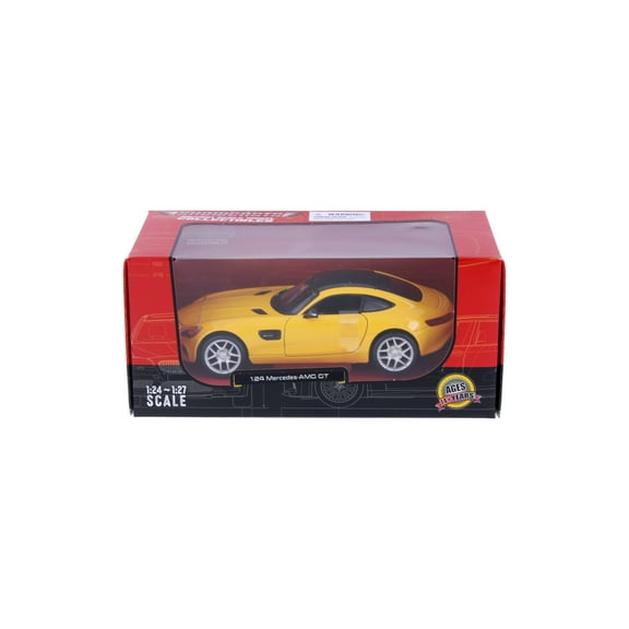 Mercedes-Benz AMG GT, Yellow - Showcasts 38134YL - 1/24 Scale Diecast Model Toy Car
