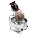 thumbnail image 2 of de Brochas de Afeitar para Hombres con Soporte para Brocha de Afeitar Y Taza para Cuenco de Jabón SM SunniMix Brocha de afeitar para hombre, 2 of 6
