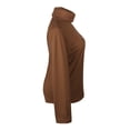 thumbnail image 3 of Suéter Simply Basic para Mujer, con Cuello Ruso Manga Larga Moka Talla M, 3 of 4