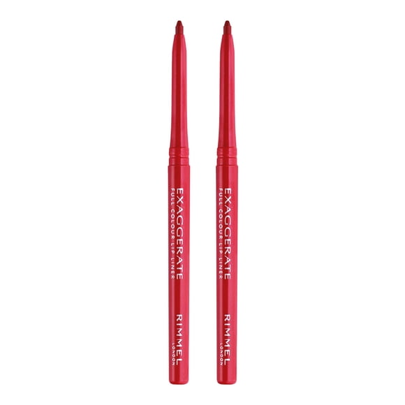 Delineador de Labios Rimmel Exaggerate Red Diva Automático 2 Unidades