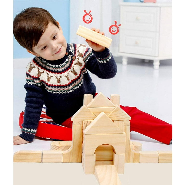 Large wooden blocks for toddlers sale