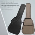 thumbnail image 3 of Bolsa acolchada para guitarra Qarigey Con correa ajustable funda doble tela gruesa resistente al polvo Negro, 3 of 6