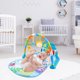 thumbnail image 5 of Seyotauo Baby Gym Play Mat, Baby Piano Mat Kick and Play Lights and Music Tummy Time Toys Infant Musical Activity Gym Mat for Visual, Hearing, Sensory, Motor Development Gift for Babies born, 5 of 5