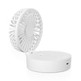 thumbnail image 3 of fastboy 2000mAh Mini Fan USB Hanging Air Conditioner Humidifier Night Light Three Speed Adjustable Ventilador for Travel Outdoors White, 3 of 8