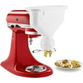 thumbnail image 3 of 6-Piece Pasta Attachment for Kitchenaid Stand Mixer, Home made Pasta Press Attachment with 2 Feed Port, Heavy Duty, Dishwasher Safe, Easy Clean, 3 of 8