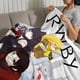 thumbnail image 3 of RWBY - RWBY anti-pilling, suave, ligera, esponjosa y acogedora de lujo para hogar y cocina – Perfecta para niños y adultos,110X70cm, 3 of 6