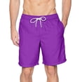thumbnail image 2 of Outfmvch Boxers For Men Mens Jeans Sports Net Beach Shorts Dry Quick With Inner Casual Pants Men'S Shorts Men'S Swimwear Mens Swim Trunks Purple Xxl, 2 of 4