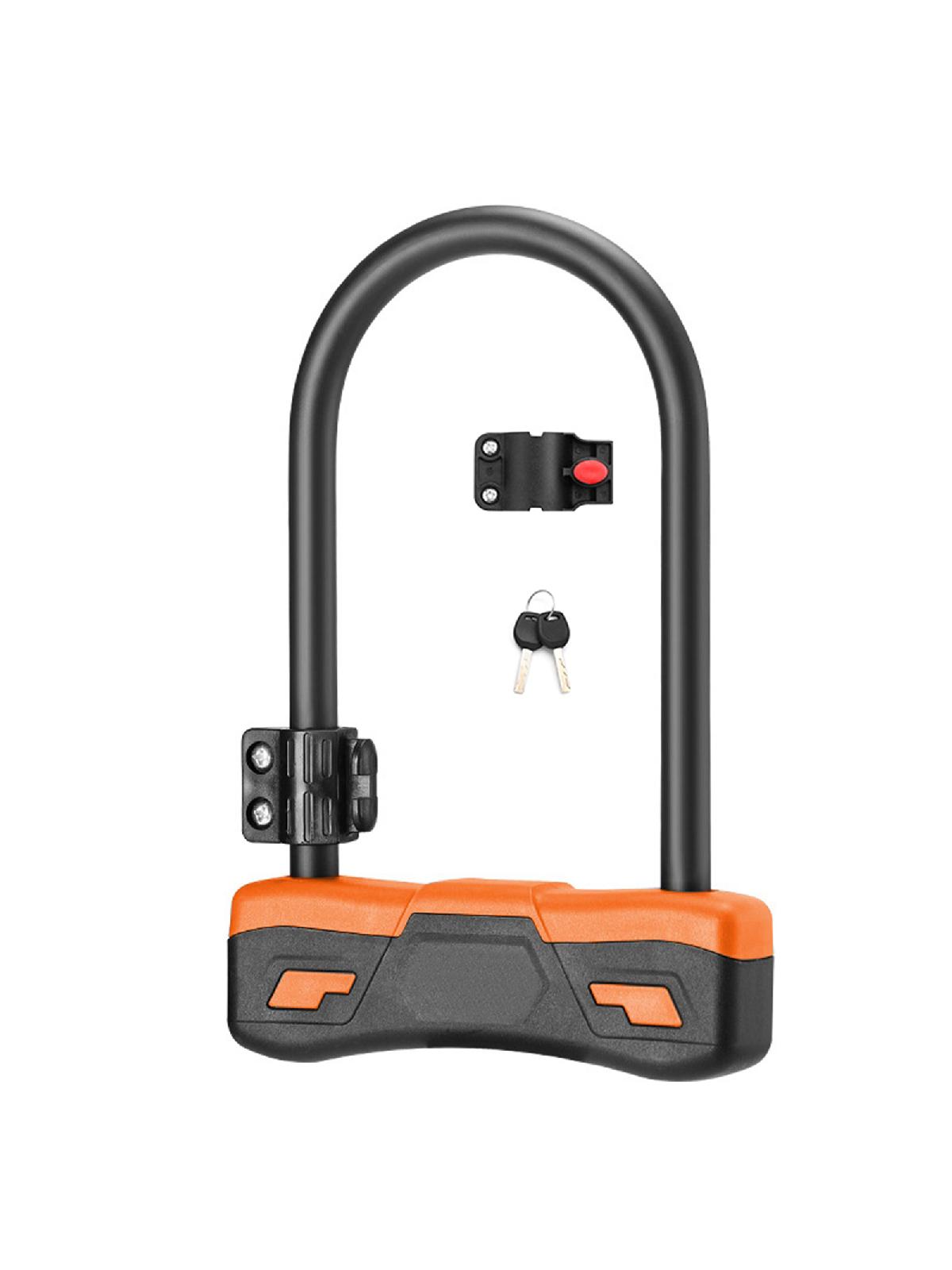 High Strengths Bicycles Lock Cycling Enthusiasts Lock City Street Bike Lock for Bikes Motorcycles and Scooters
