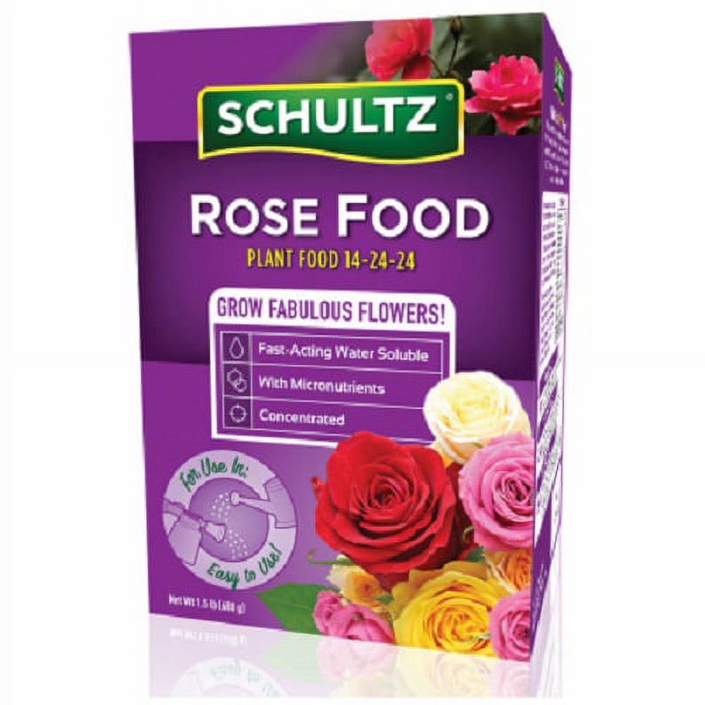 Schultz SPF70220 1.5 LB Box Of 14-24-24 Rose Plant Food - Quantity of 4
