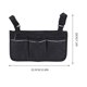 thumbnail image 2 of Bolsa lateral Infidev para silla de ruedas y andador con rayas, reposabrazos con suspensión ajustable, bolsa de almacenamiento para móvil, llaves, vasos y botellas, accesorio ligero, 2 of 5