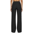 thumbnail image 6 of Girls Linen Pants Kids 2026 Summer Lightweight Casual Beach Baggy Elastic Waist Wide Leg Trousers Athletic Boyfriend Y2K, 6 of 7