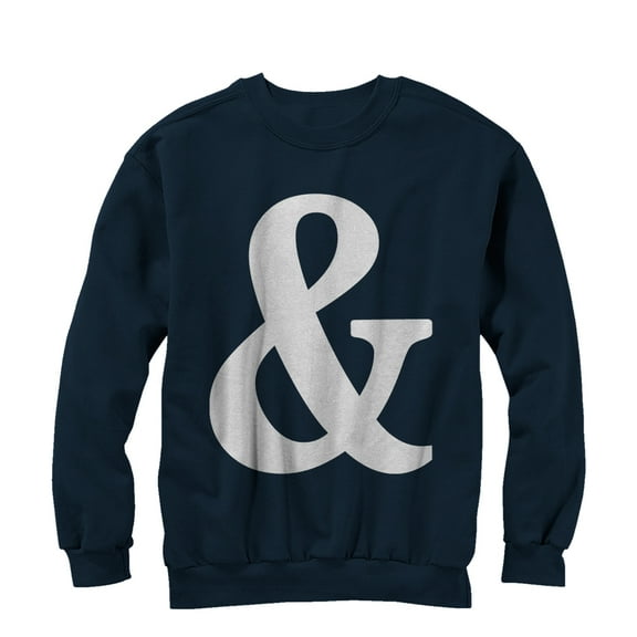 Men's Lost Gods Ampersand  Sweatshirt Navy Blue Medium