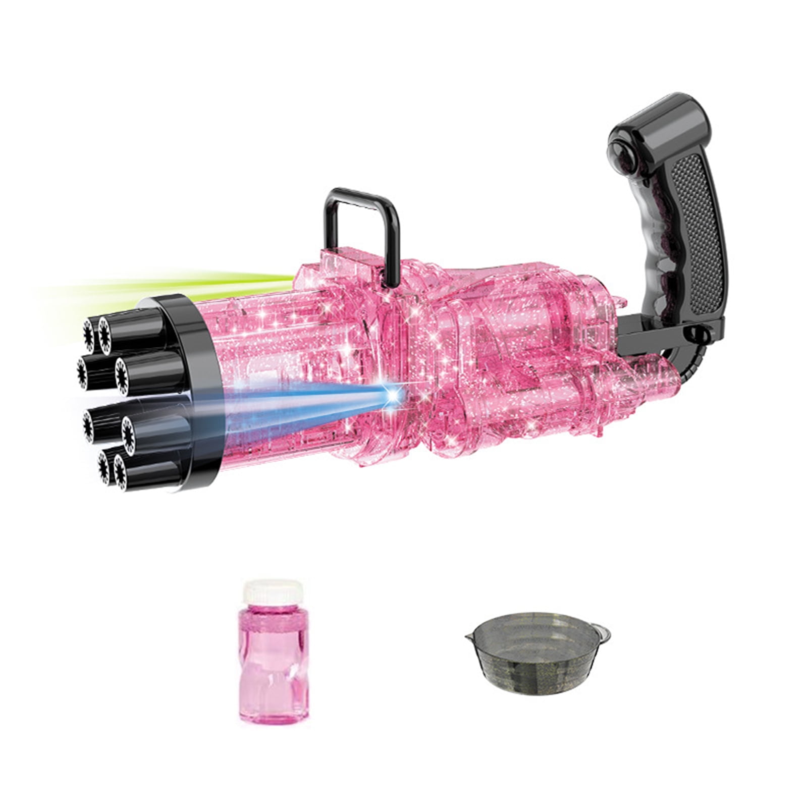 Bubble Maker,Upgraded LeakProof Bubble Machine Blower with LED Light
