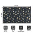 thumbnail image 5 of Dark Blue Sun Moon Star Pattern Door Rugs,Washable Non Slip Door Mats Indoor,Decorative Door Mats,Entry Mat Indoor for Entrance,Bedroom,Kitchen,Bathroom,17"x30", 5 of 6