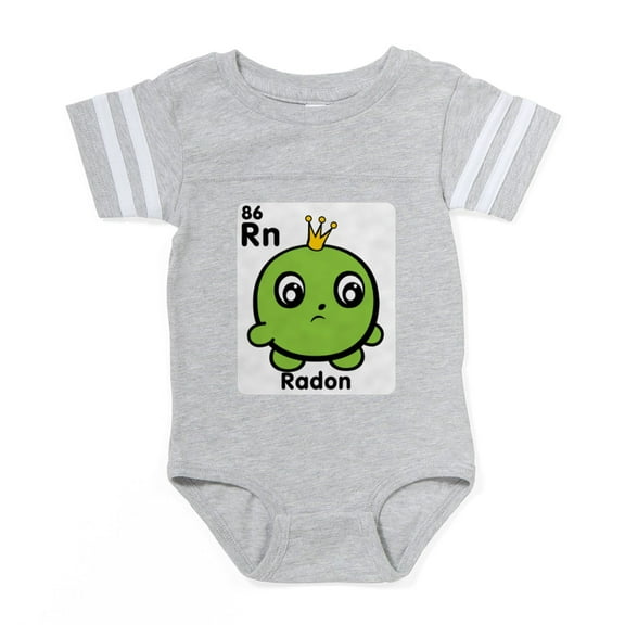 CafePress - Cute Element Radon Rn - Cute Infant Baby Football Bodysuit