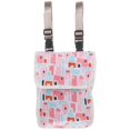 thumbnail image 2 of Electric Vehicle Storage Pouch Hanging Organizer Bag for E Bikes, Oxford Cloth, Practical Pink, Holds Daily Essentials, 2 of 4