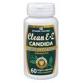 Dynamic Enzymes Clean E-Z Candida - 60 Vegan Capsules