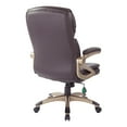 thumbnail image 2 of High Back Executive Manager's Chair with Espresso Bonded Leather, 2 of 2