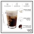thumbnail image 3 of Glass Coffee Mugs, Thick and Durable 9 Ounce Coffe Cup, Microwave and Dishwasher Safe, Set of 6 Clear Glass Mugs 9 Ounce Tall-Pack of 6, 3 of 6