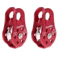 thumbnail image 1 of 2pcs 20kn rodamiento de de 8-12 mm polea de cuerda para escalada de roca arborista espeleología Zulema Polea de escalada, 1 of 6