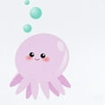 thumbnail image 2 of CafePress - Cute Pink Octopus Body Suit - Baby Light Bodysuit, Size Newborn - 24 Months, 2 of 4