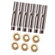 thumbnail image 3 of 6 piezas de clavijas de afinación para instrumentos de guitarra, llaves, cabezales de máquina, montaje con orificio hexagonal, engranaje 1::15 Style3, 3 of 9