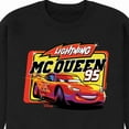thumbnail image 3 of Disney Cars - Original Lightning McQueen #95 - Men's Crew Neck Fleece Pullover, 3 of 5