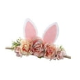 thumbnail image 2 of Orejas de conejo animales diadema decoración de la foto de la foto de los niños diadema elástica para niños Estilo B, 2 of 9