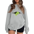 thumbnail image 1 of Sudadera navideña de cuello redondo MIARHB para mujer, informal, de manga larga, con estampado navideño, con cuello redondo, tallas S-2XL, 1 of 4