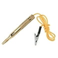 thumbnail image 1 of Mistaha Car Repair Copper Test Pen 6V12V24V Automotive Circuit Tester with Induction, Gold Color, Portable Testing Tool for Automobiles, 1 of 7