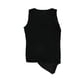 thumbnail image 2 of Blusa Sin mangas con envoltura sintética bar III Mujer Negro XS, 2 of 2