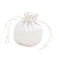 thumbnail image 1 of Bolsa con cordón para guardar joyas, organizador de regalos de fiesta, bolsa de terciopelo para relojes, collares, pulseras, dijes y aniversarios. Beige 75x95cm, 1 of 8