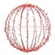 thumbnail image 1 of Esfera Colgante Vickerman 180Lt x 20" Plegable Plana LED Naranja, 1 of 1