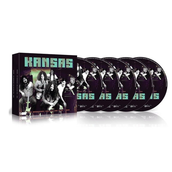 Kansas – The Broadcast Collection 1976–1989 [5 CD Box Set] [Audio CD]