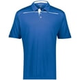 thumbnail image 3 of Holloway Sportswear M Defer Polo Royal/White 222561, 3 of 5