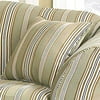 Home Trends Avalon Stripe Pillow, Sage