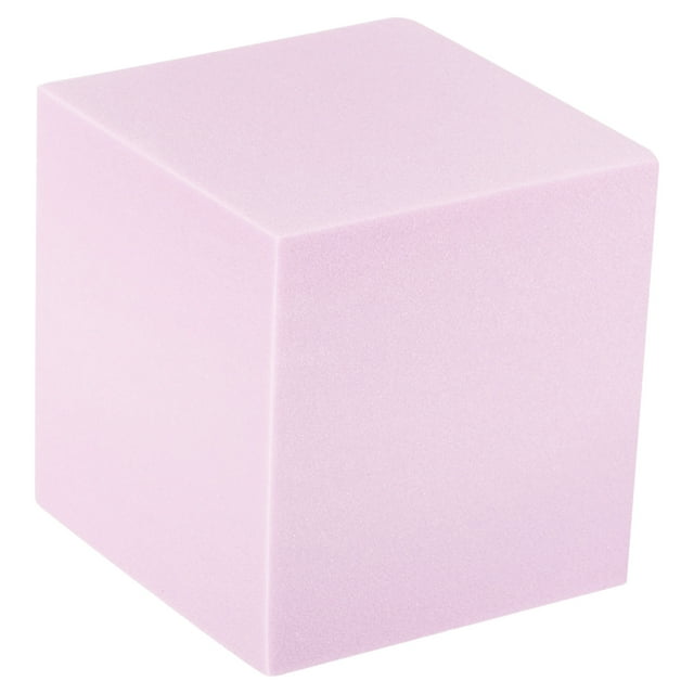 Unique Bargains 2x2x2' Square Photography Background Props, Hard Foam Photo Props Geometric Cube Pink